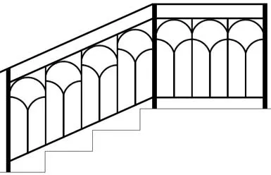 Перила сварные ПС-12